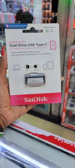 Sandisk 32gb Type C Dual USB Flash Drive