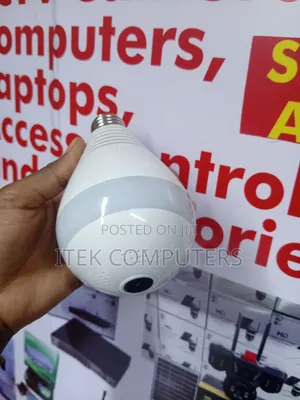 V380 Pro WiFi Bulb Camera for Remote Home Security Access