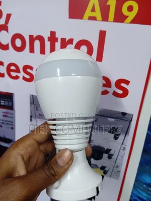 V380 Pro WiFi Bulb Camera for 360 Degree Home Monitoring