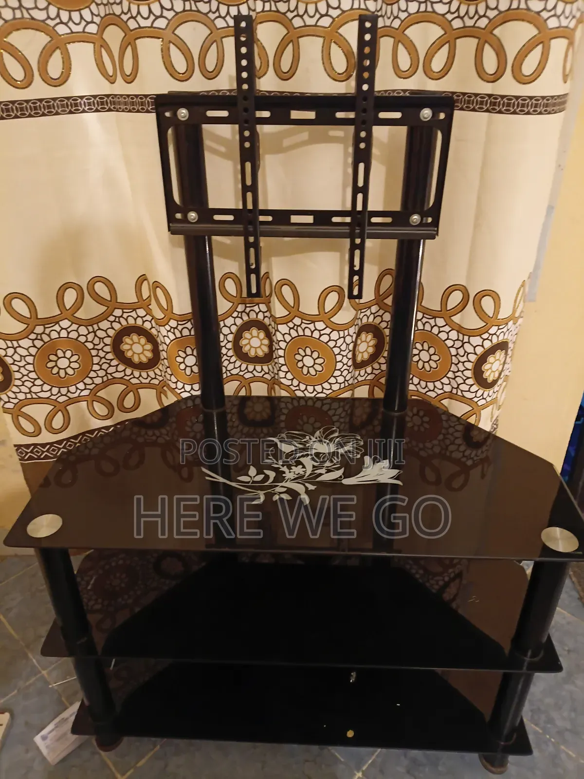 Glass TV Stand