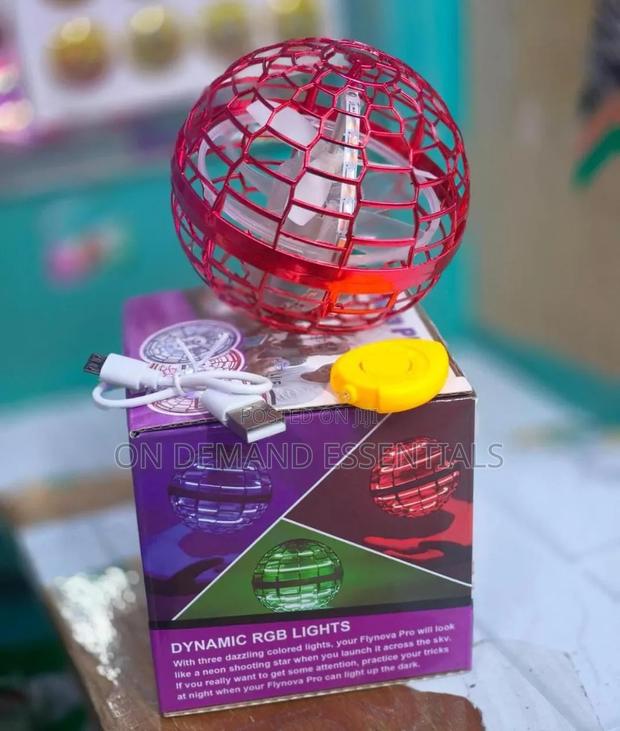 Flying Orb RGB Light Ball - main view