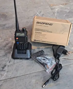 UV-5R Walkie Talkies Handheld Radio Rechargeable W/ Flashlight