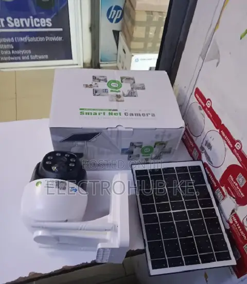 V380 Pro Single Lens 4g Camera – Solar Powered CCTV With Two-Way Audio
