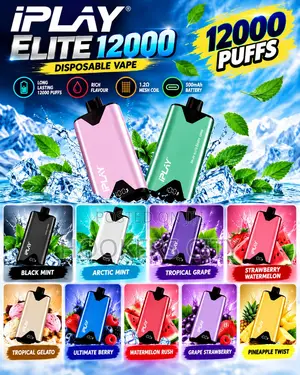 IPLAY Elite 12000 Puffs
