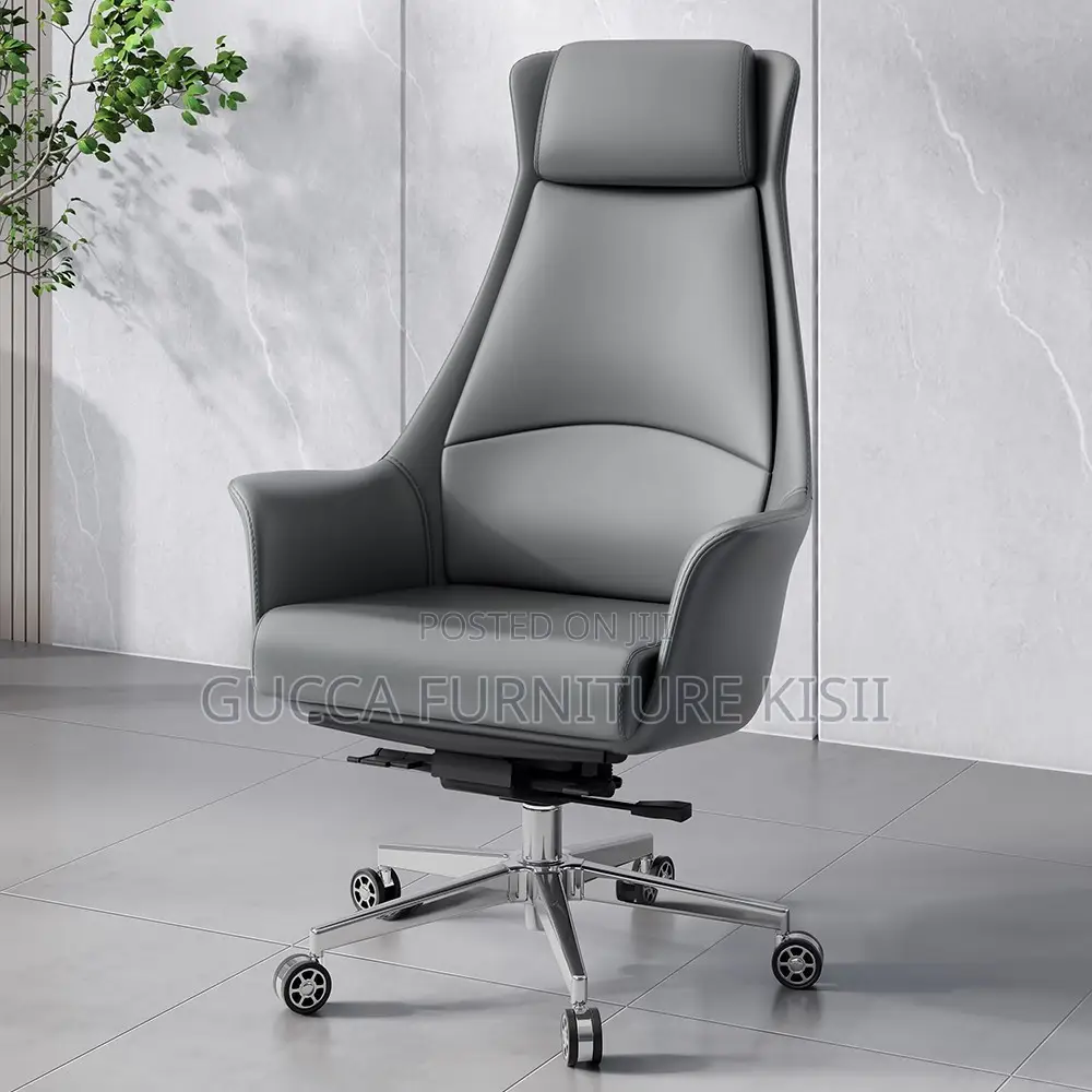 High-Back Leather Managers Chair