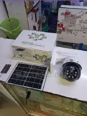 4g Sim Card Solar Single Lens Security Camera With Two-Way Audio