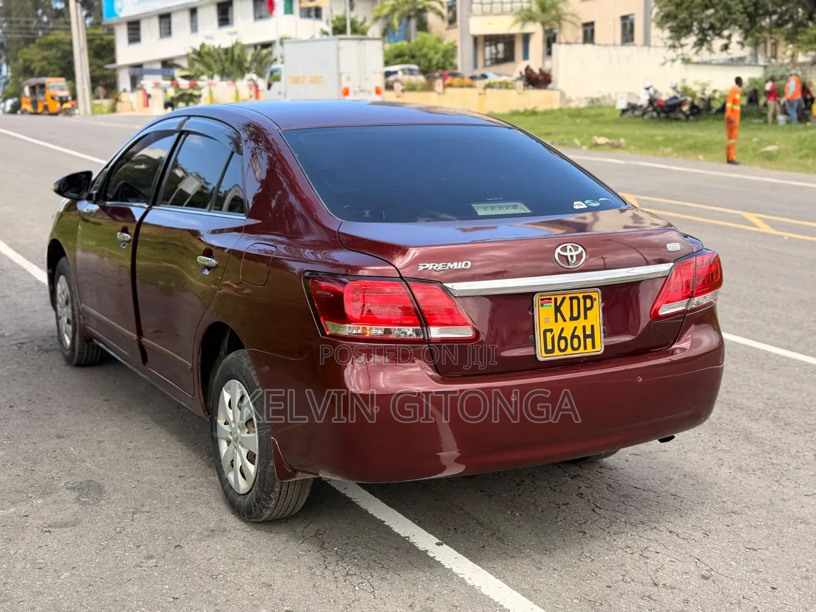 Toyota Premio 2017 Maroon