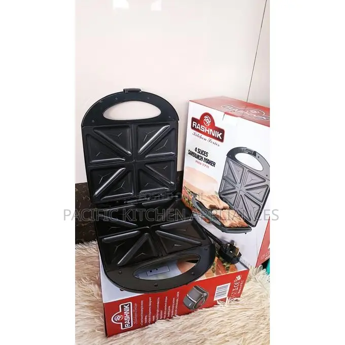 Rashnick 4 Slot Sandwich Kitchen Maker