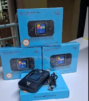 Portable 4G SIM Card WiFi Router – LTE Mobile Hotspot