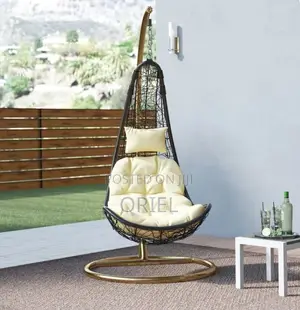 Home Office Swing Chair : Rattan Hanging Swing Chair