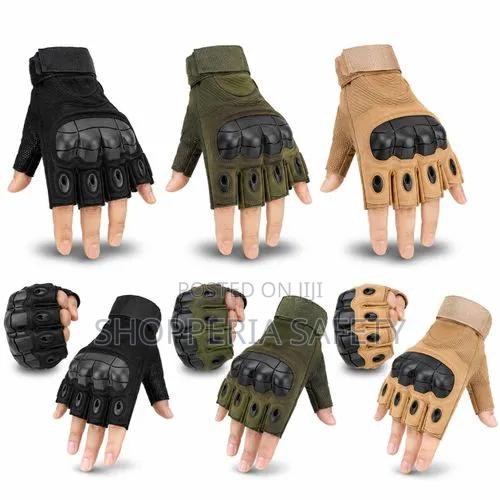 Black Tactical Gloves - thumbnail 2