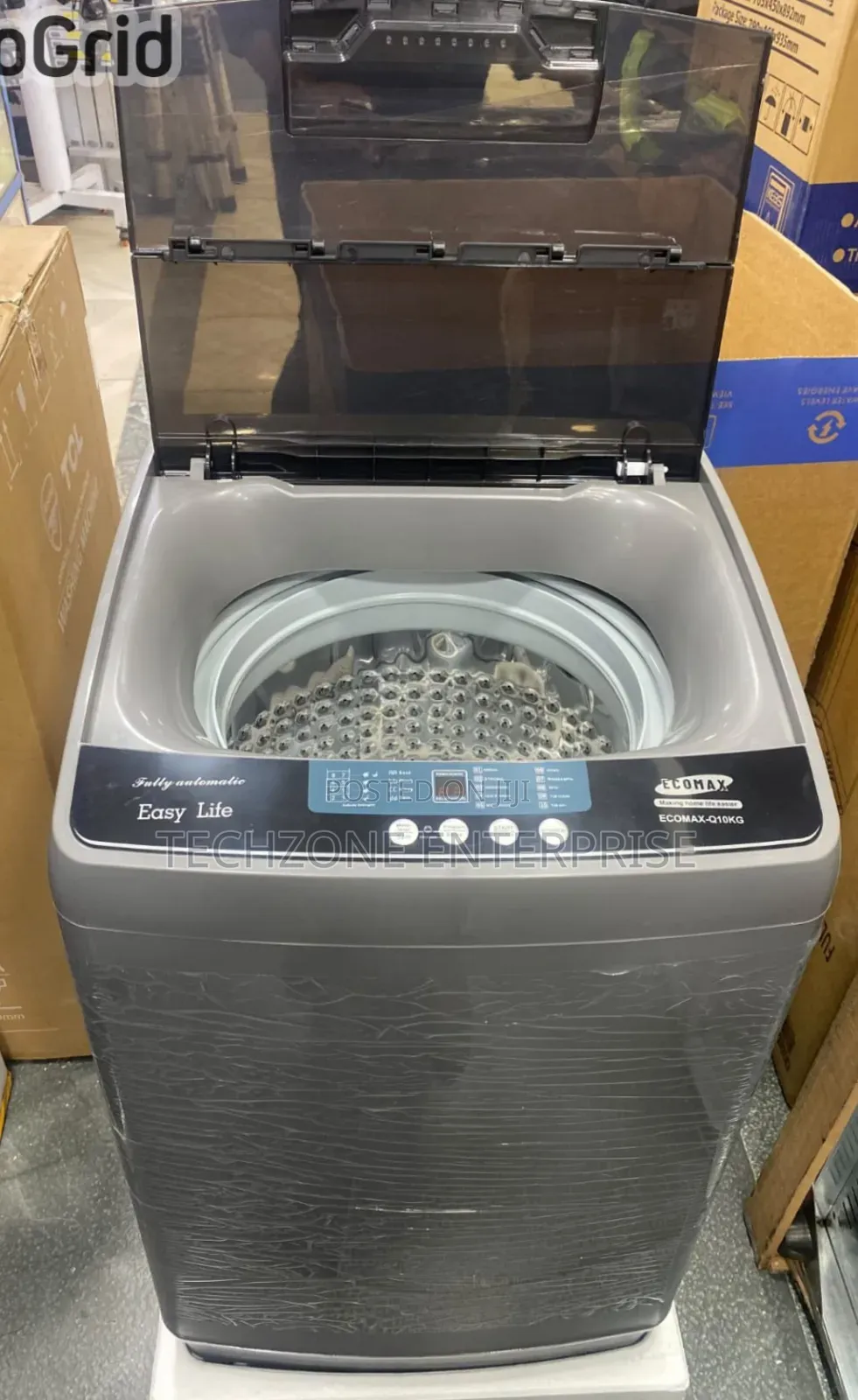 Ecomax 10KG Fully Automatic Top Load Washing Machine 