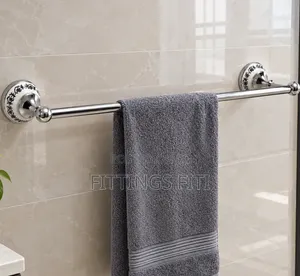 Brimix Single Towel Bar – Chrome Bathroom Towel Rail