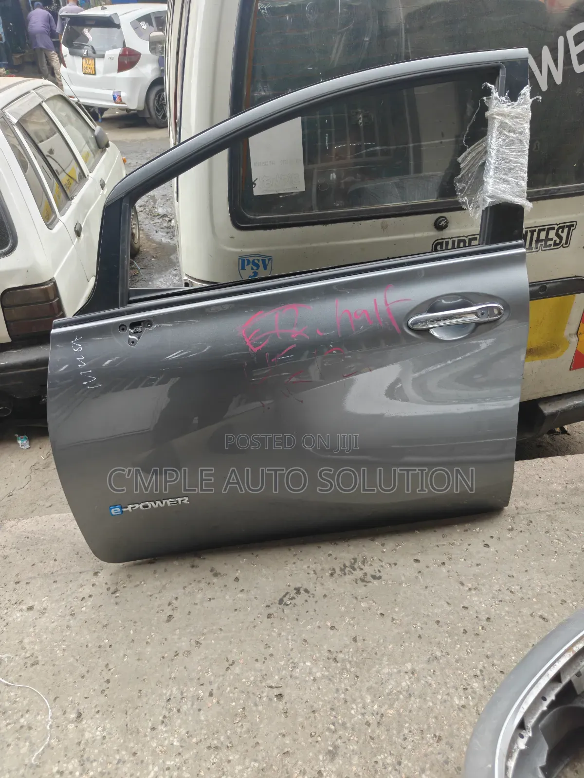 Nissan Note 2012/2018 Model Front Door