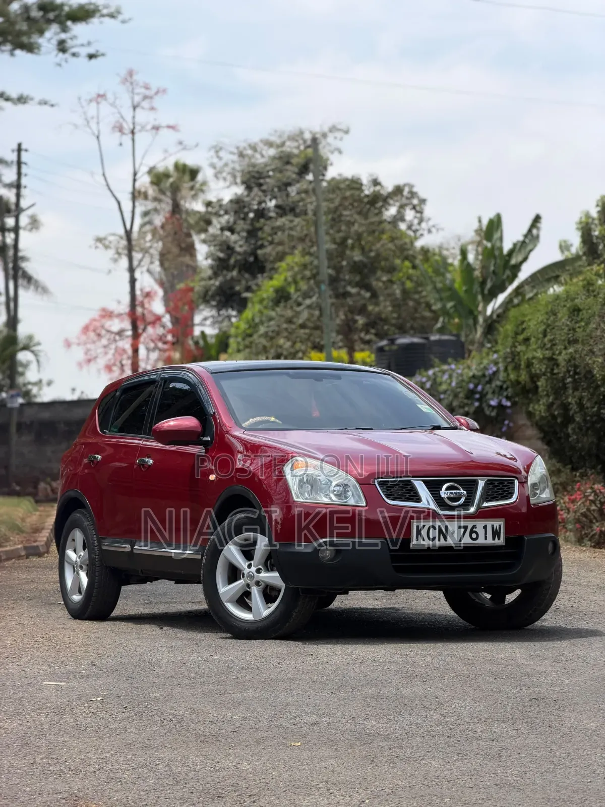 Nissan Dualis 2010 Red