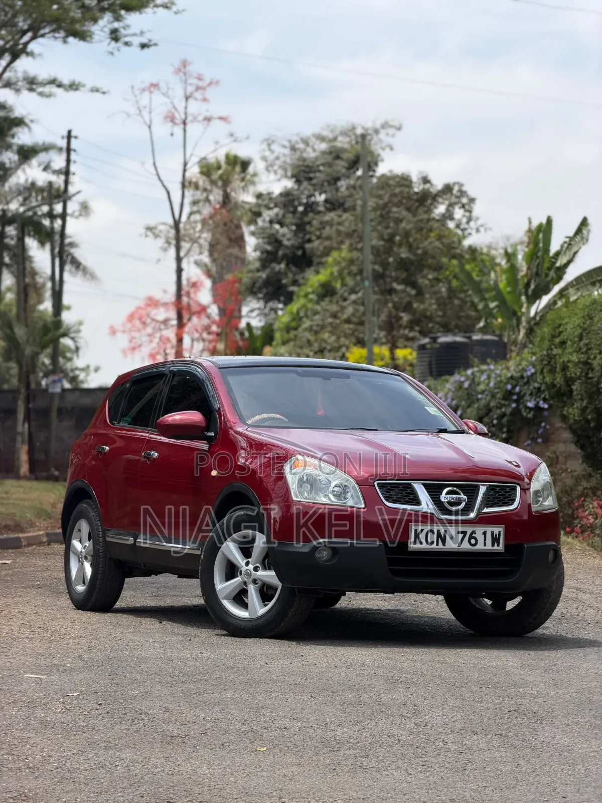 Nissan Dualis 2010 Red