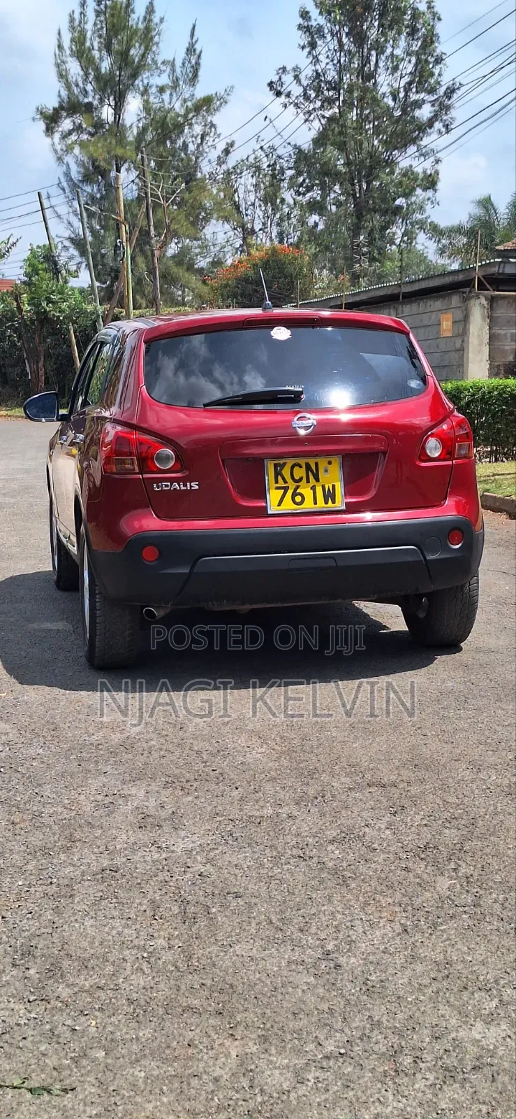 Nissan Dualis 2010 Red