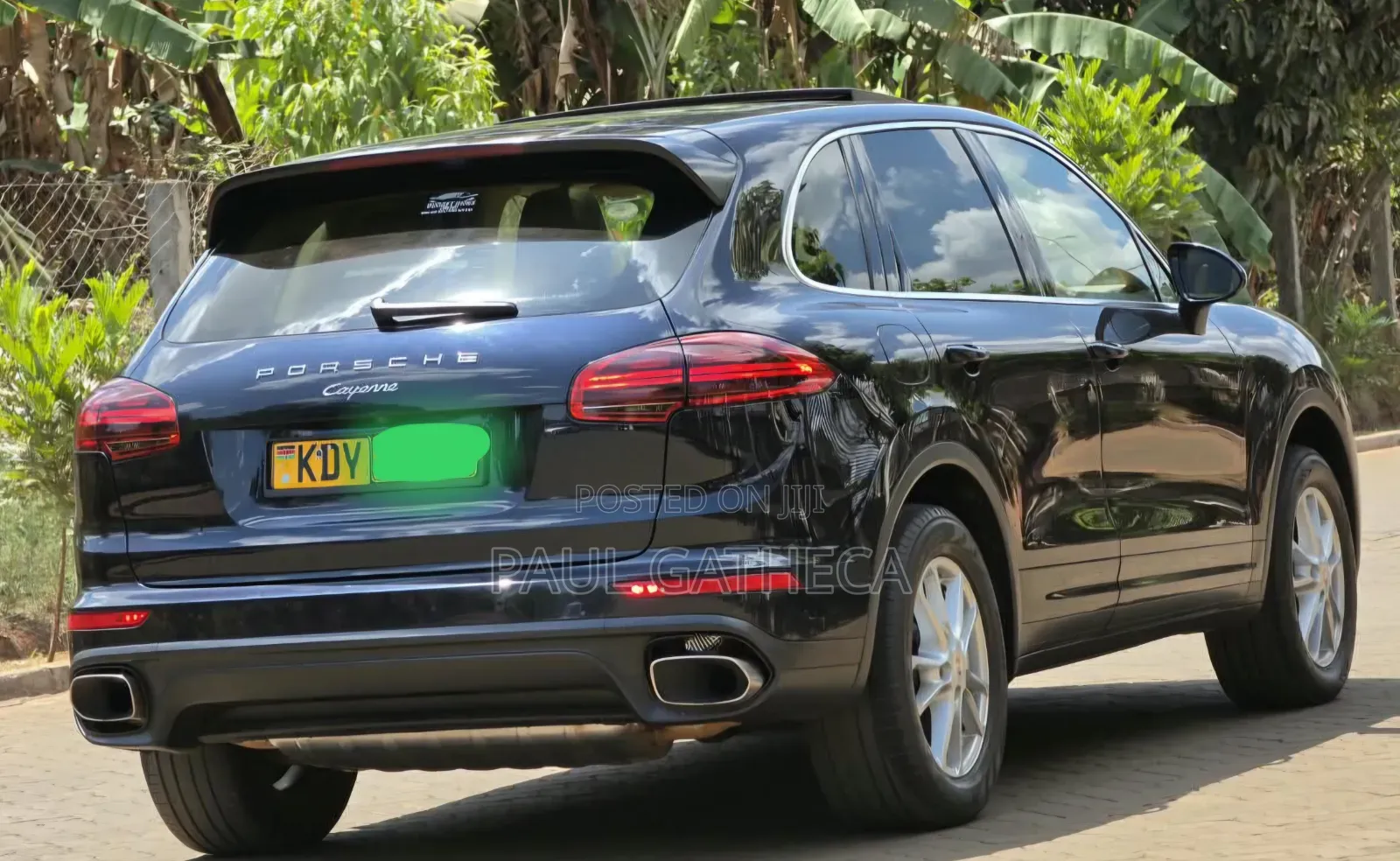 Porsche Cayenne 2020 Black