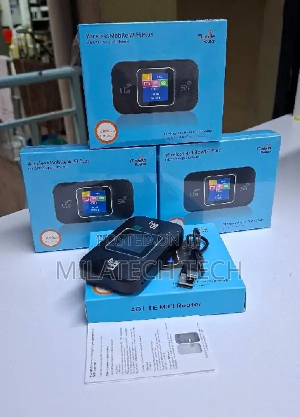 4G SIM WiFi Router – Portable LTE Internet Hotspot