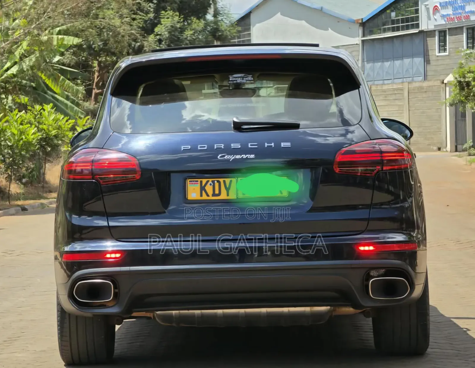 Porsche Cayenne 2020 Black