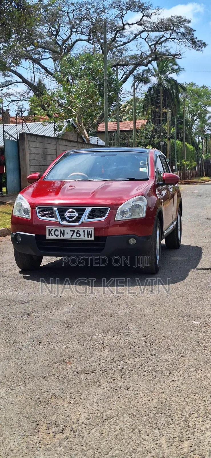 Nissan Dualis 2010 Red