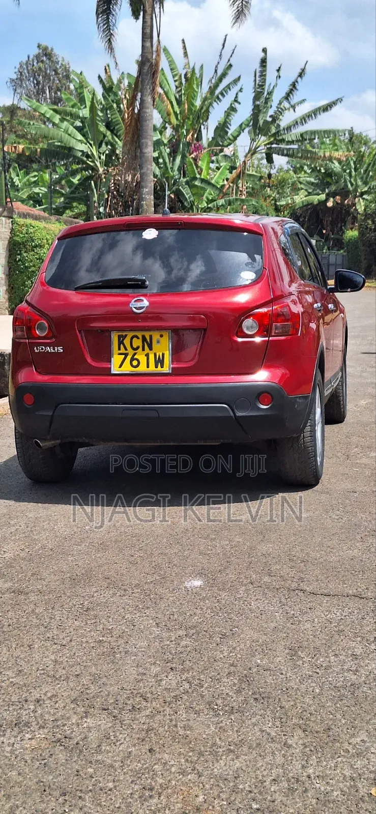 Nissan Dualis 2010 Red