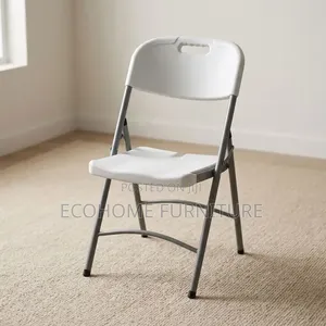 Folding Chair – White Portable Event Chair