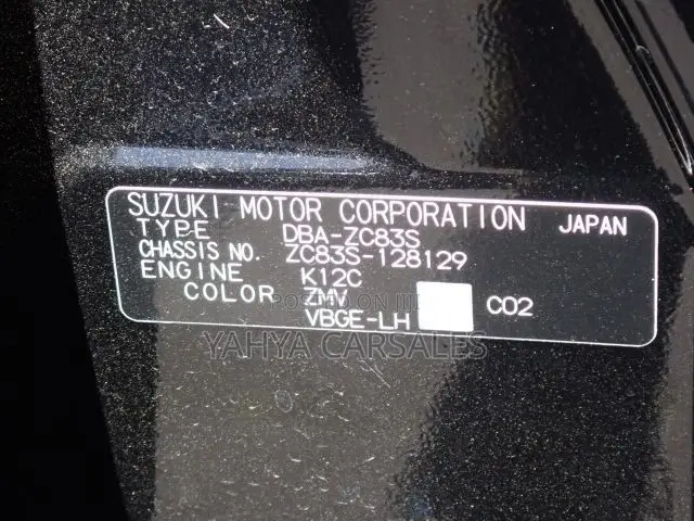 Suzuki Swift 2019 Black