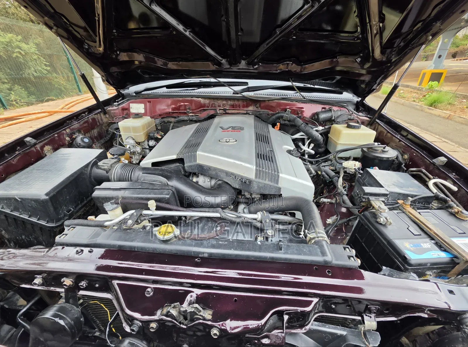 Toyota Land Cruiser Prado 2005 Maroon