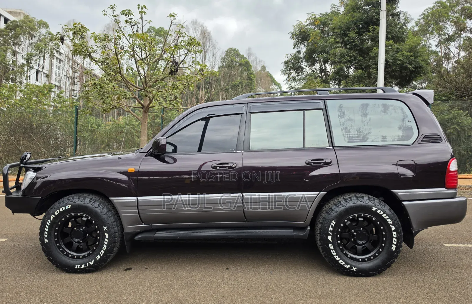 Toyota Land Cruiser Prado 2005 Maroon