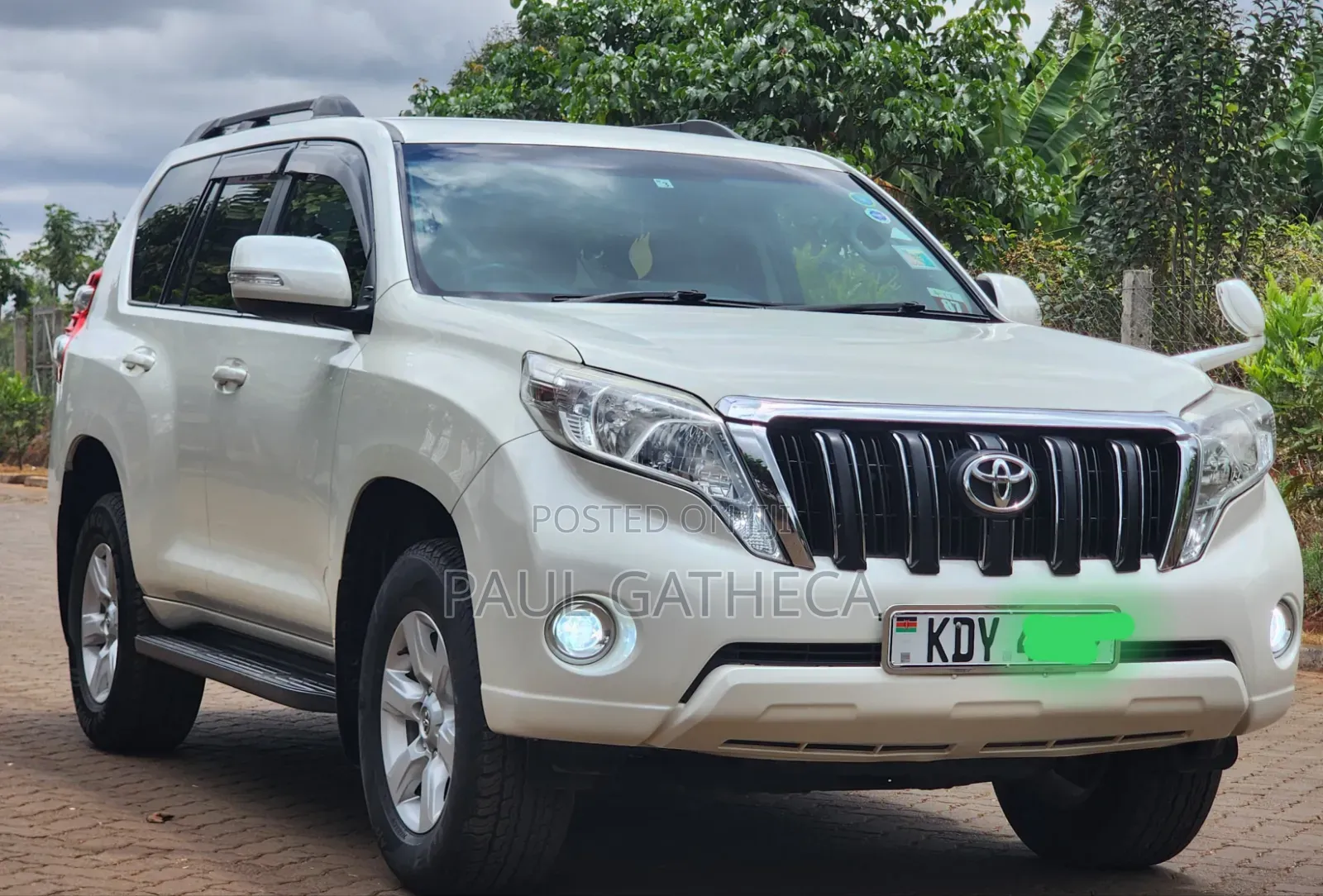 Toyota Land Cruiser Prado 2016 White