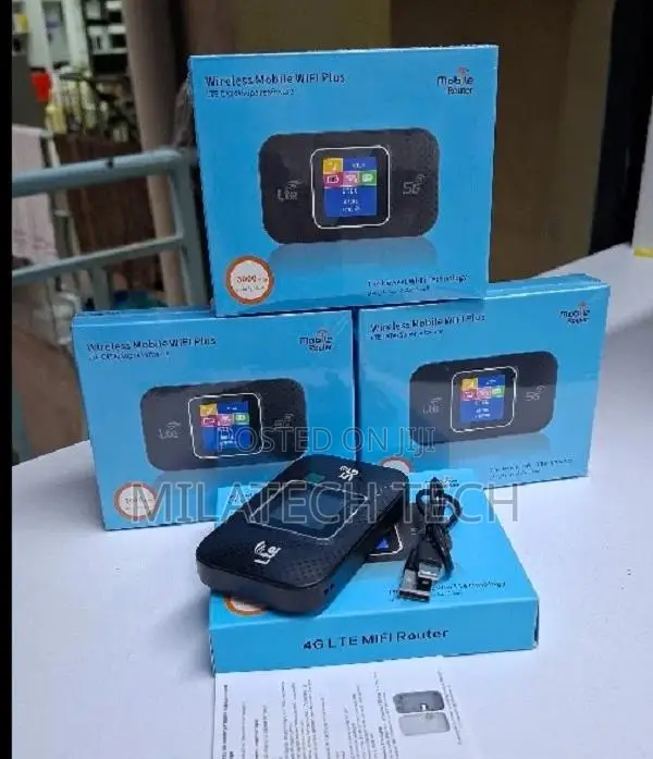 4G LTE Pocket WiFi Router – Portable Internet Device