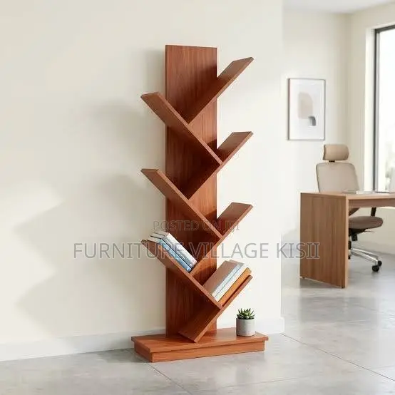 7-Tier Modern Tree Bookshelf