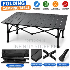 Space Saving Folding Table for Outdoor Activities and Events