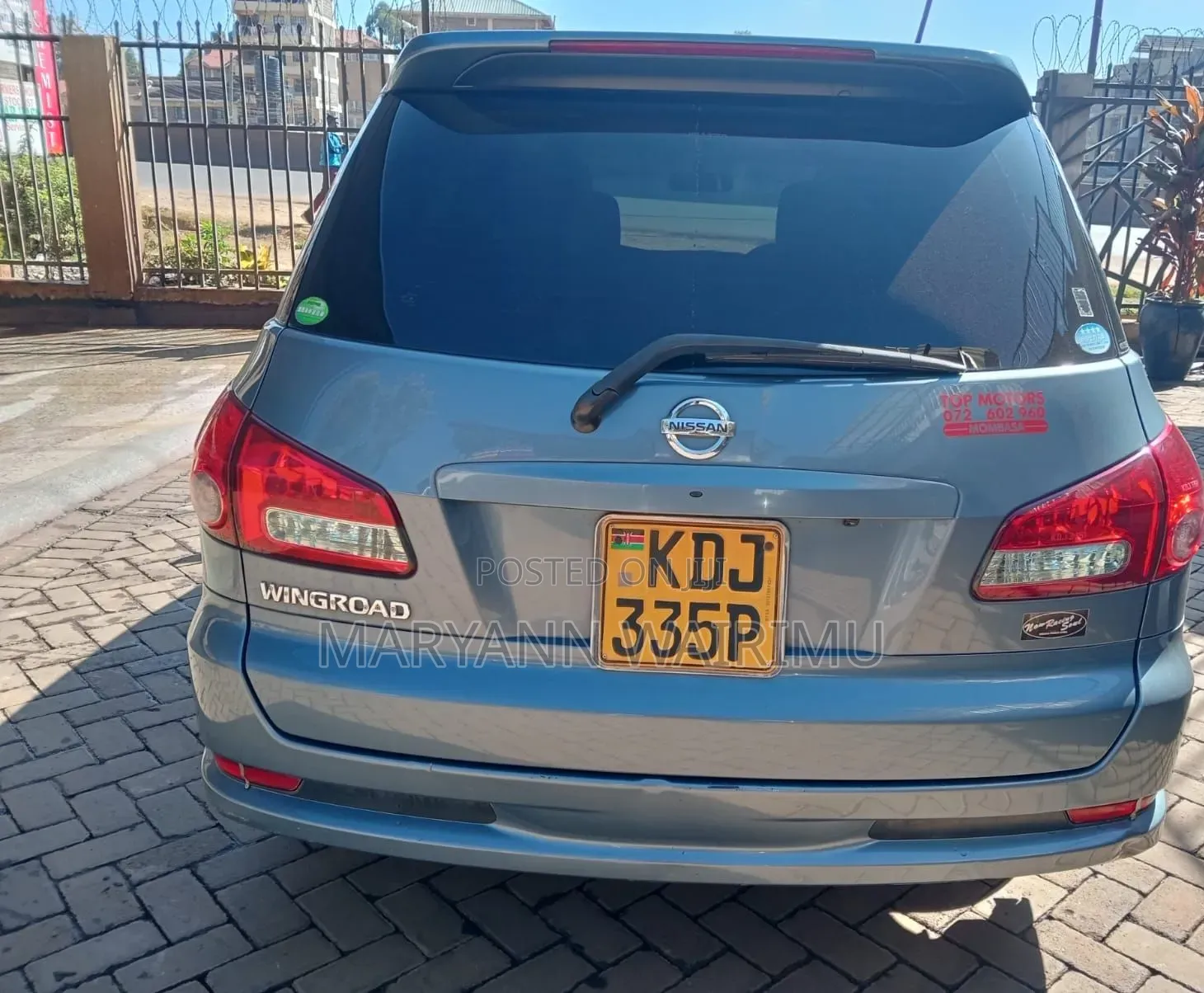 Nissan Wingroad 2015 Blue