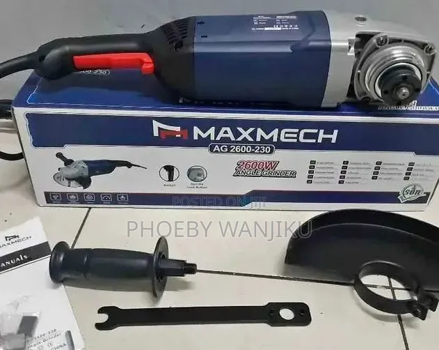 Heavy Duty Maxmech Angle Grinder 2600w/9" Angle Grinder