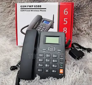 Telephone With Caller ID and Speaker, Wall Mountable Landline Phone