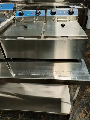 Double Deep Fryer Capacity (10 + 10) Litres