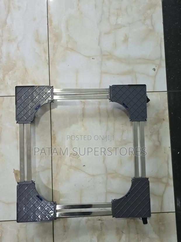 Heavy Duty Movable Base Rack for Washing Machine& Refrigerator 65*65cm - thumbnail 2