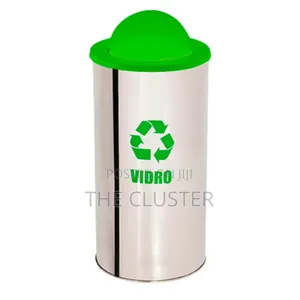 Vibro Stainless Steel Waste Bin