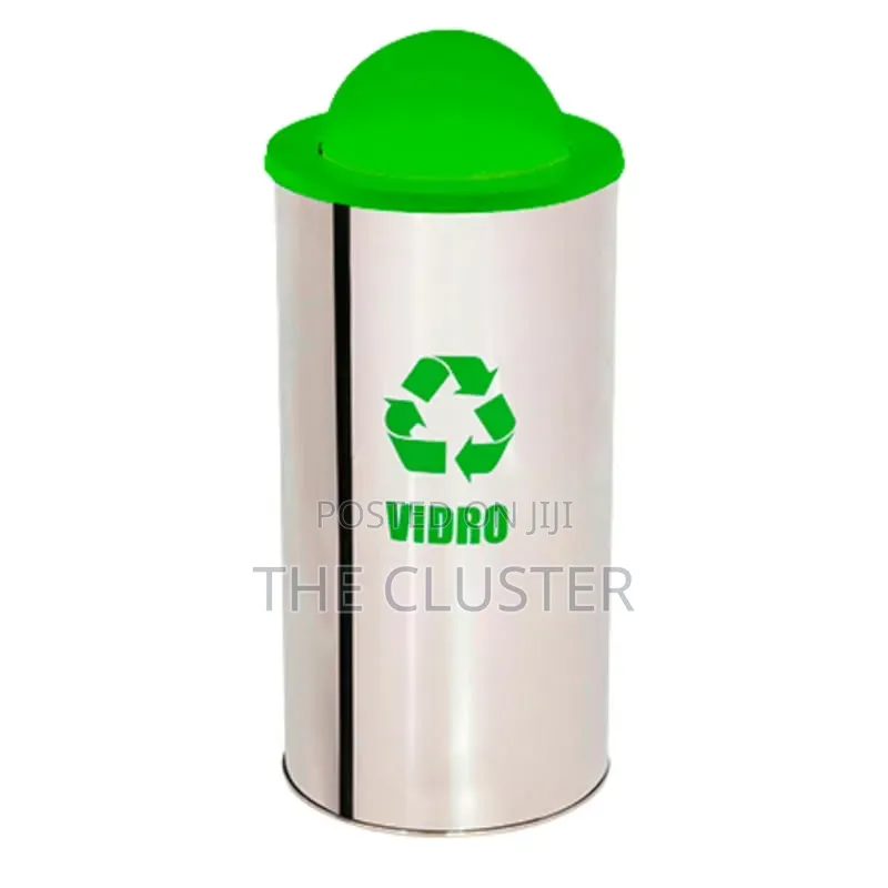 Vibro Stainless Steel Waste Bin