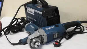 Makita MMA-500A Welding Machine, 9 Inch Grinder & Drill