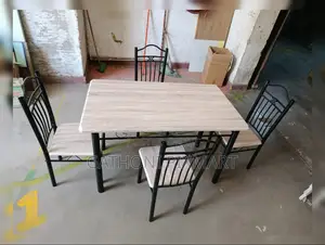 Stylish Executive Dining Table for 4 With Spacious Design