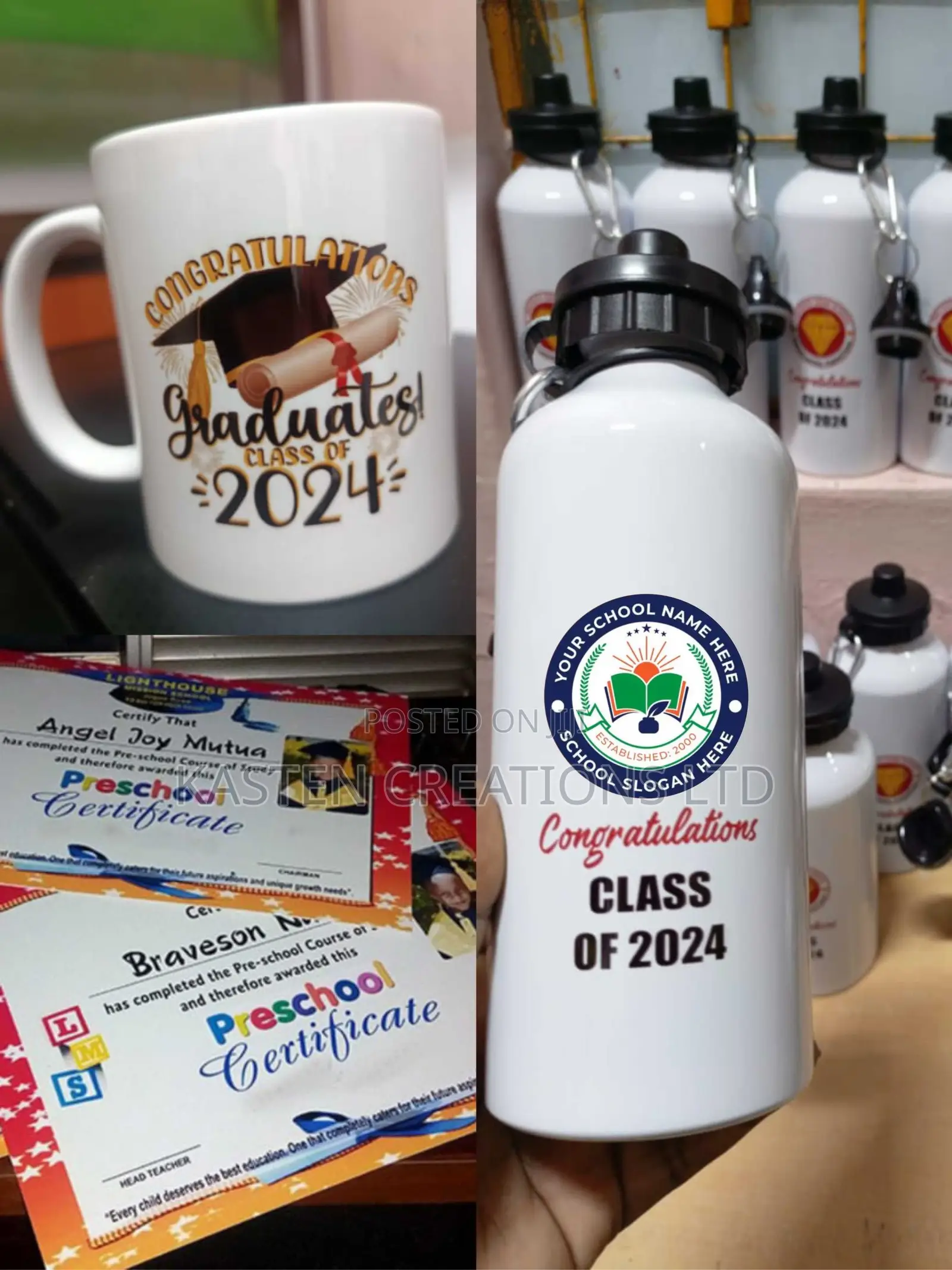 PP2 Mugs, PP2 Graduation Certificate and Gift
