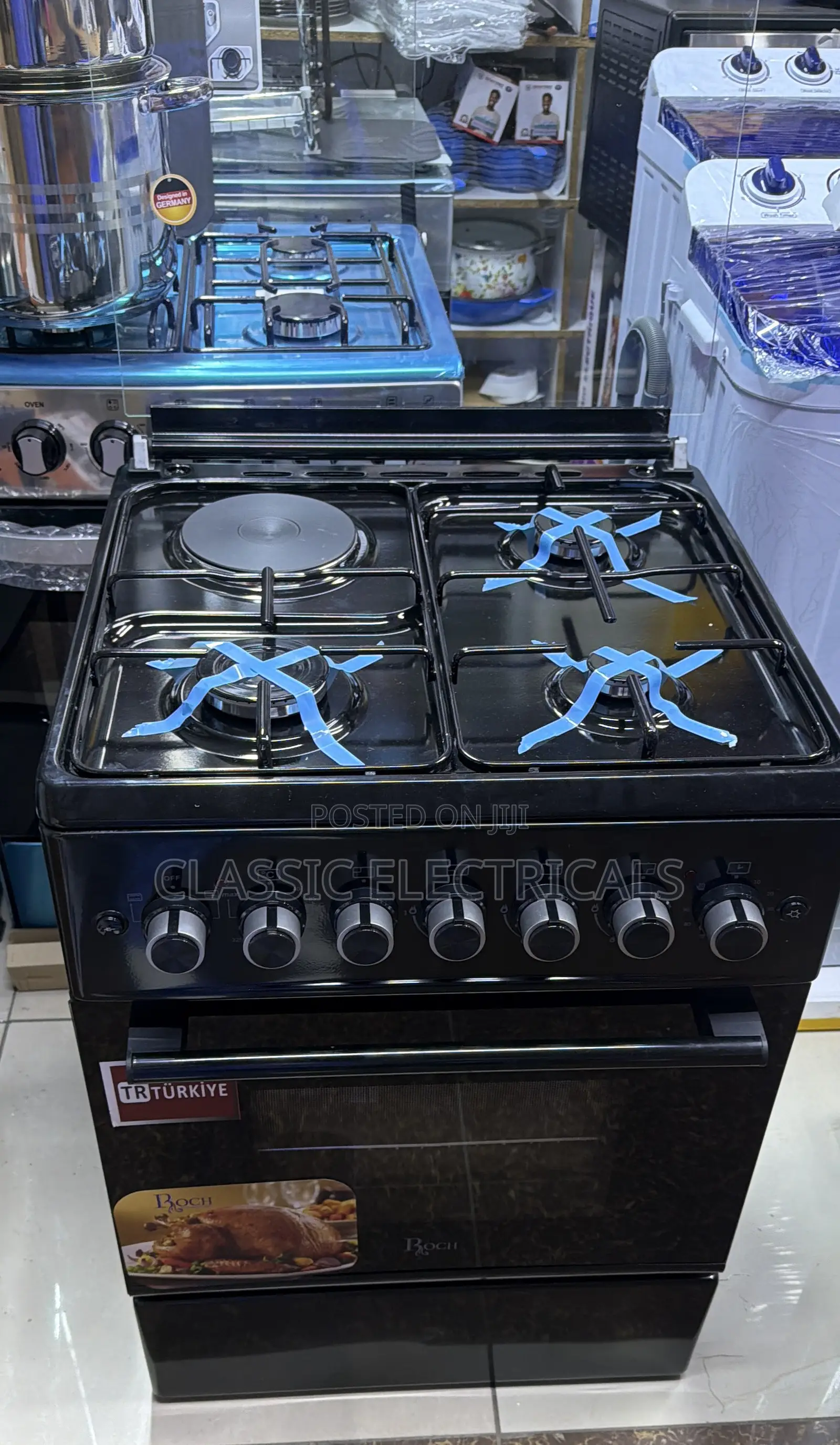 Roch 3+1 Standing Cooker With Electric Oven 60*60 Available