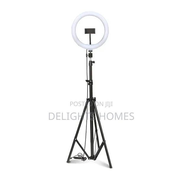 Bluetooth Enabled 14-Inch LED Ringlight Fill Light-Dav - thumbnail 2
