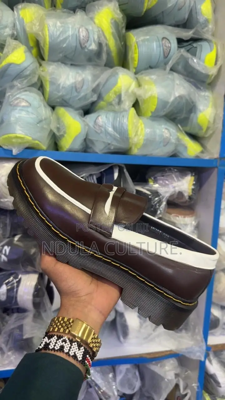 Dr Martens Two Tone Penny Loafers