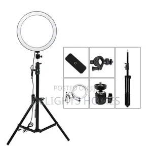 Bluetooth Enabled 12-Inch LED Ringlight Fill Light-Dav
