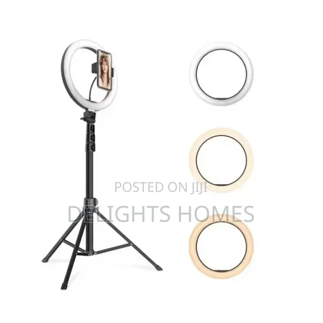 Bluetooth Enabled 12-Inch LED Ringlight Fill Light-Dav