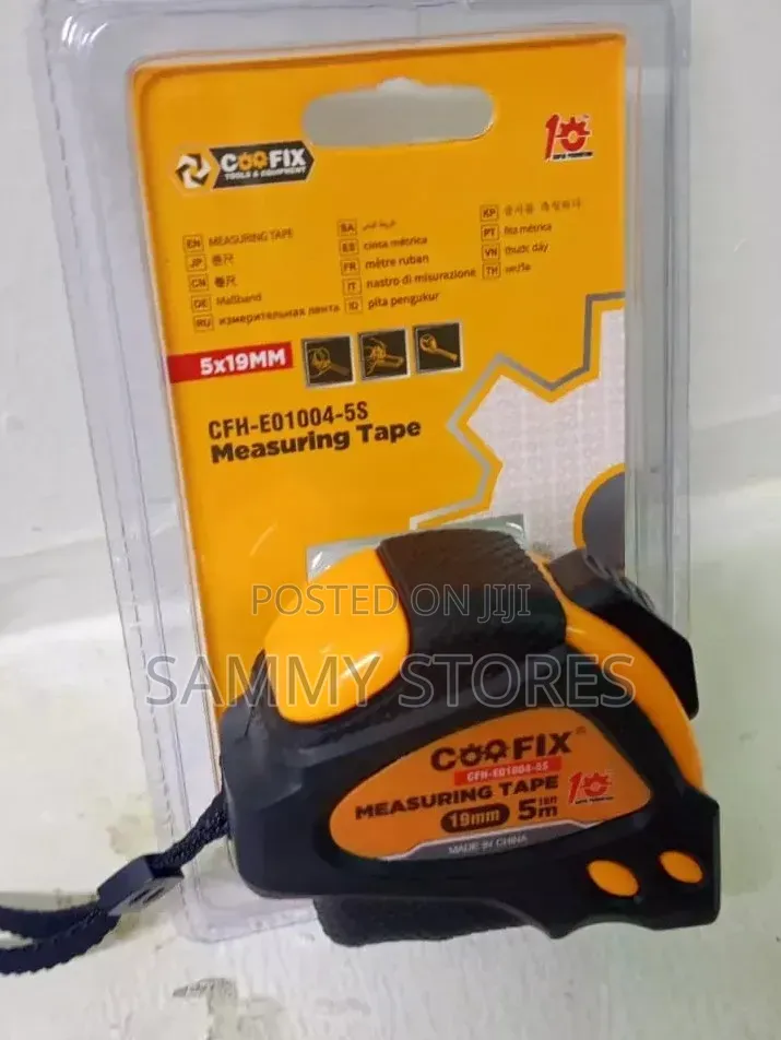 COFIX CFH-E01004-5S 5m X 19mm Tape Measure – Compact Construction